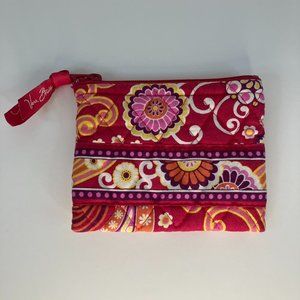 Vera Bradley Raspberry Fizz fuchsia pink coin purse like new